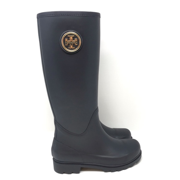 Tory Burch Shoes - Tory Burch NWB Sarah Rainboots Navy Blue 5